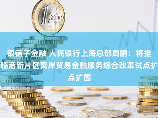 银铺子金融 人民银行上海总部周鹏：将推动临港新片区离岸贸易金融服务综合改革试点扩围