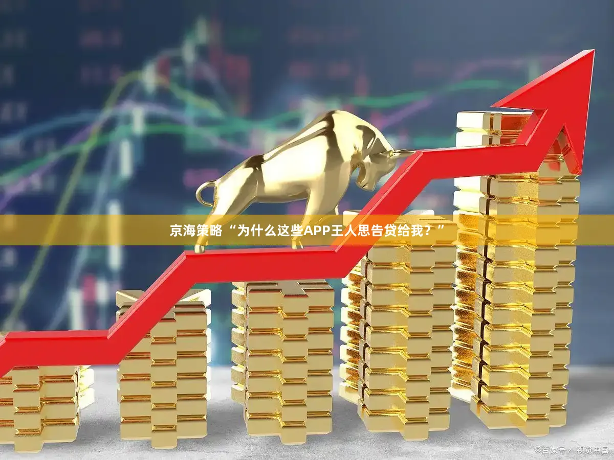 京海策略 “为什么这些APP王人思告贷给我?”